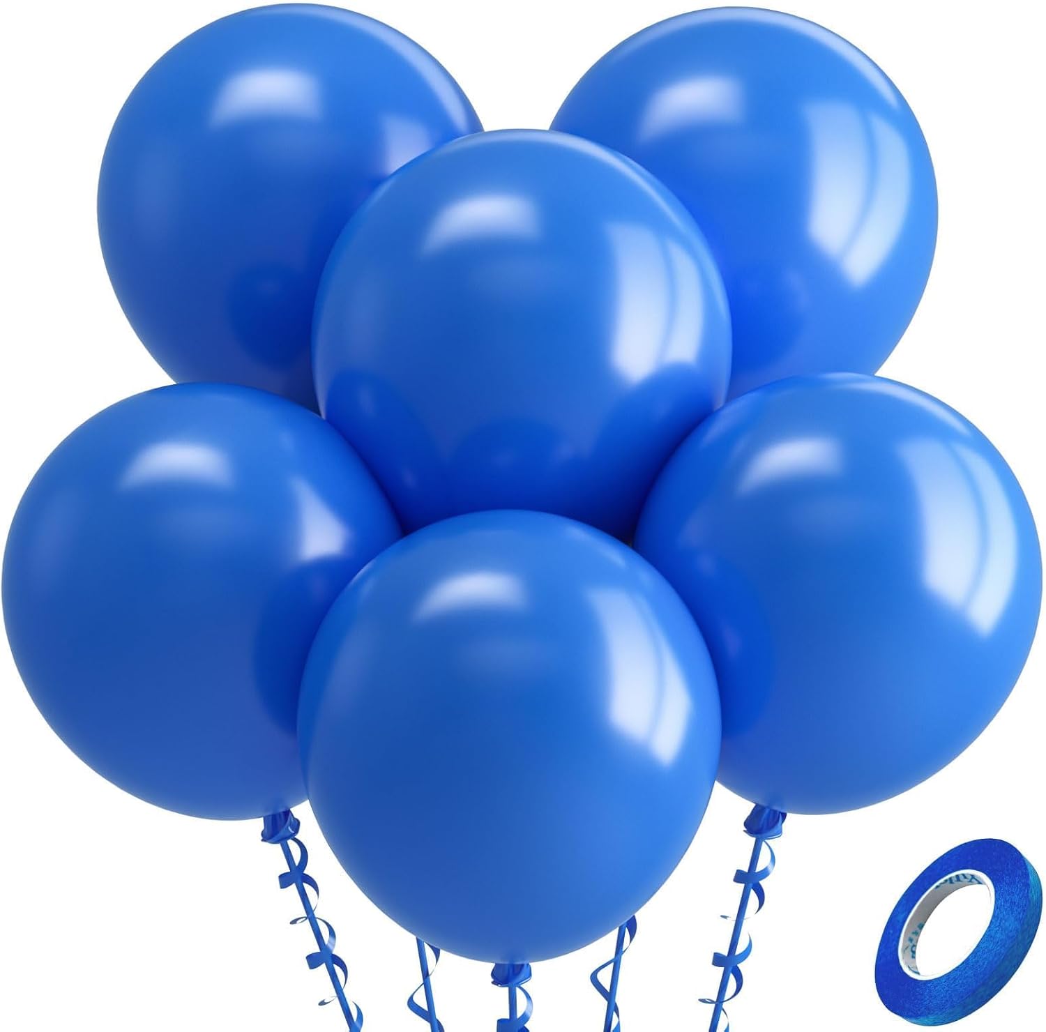 Bezente Assorted Latex Rainbow Balloons 100 Pack 12 inch - Image 39