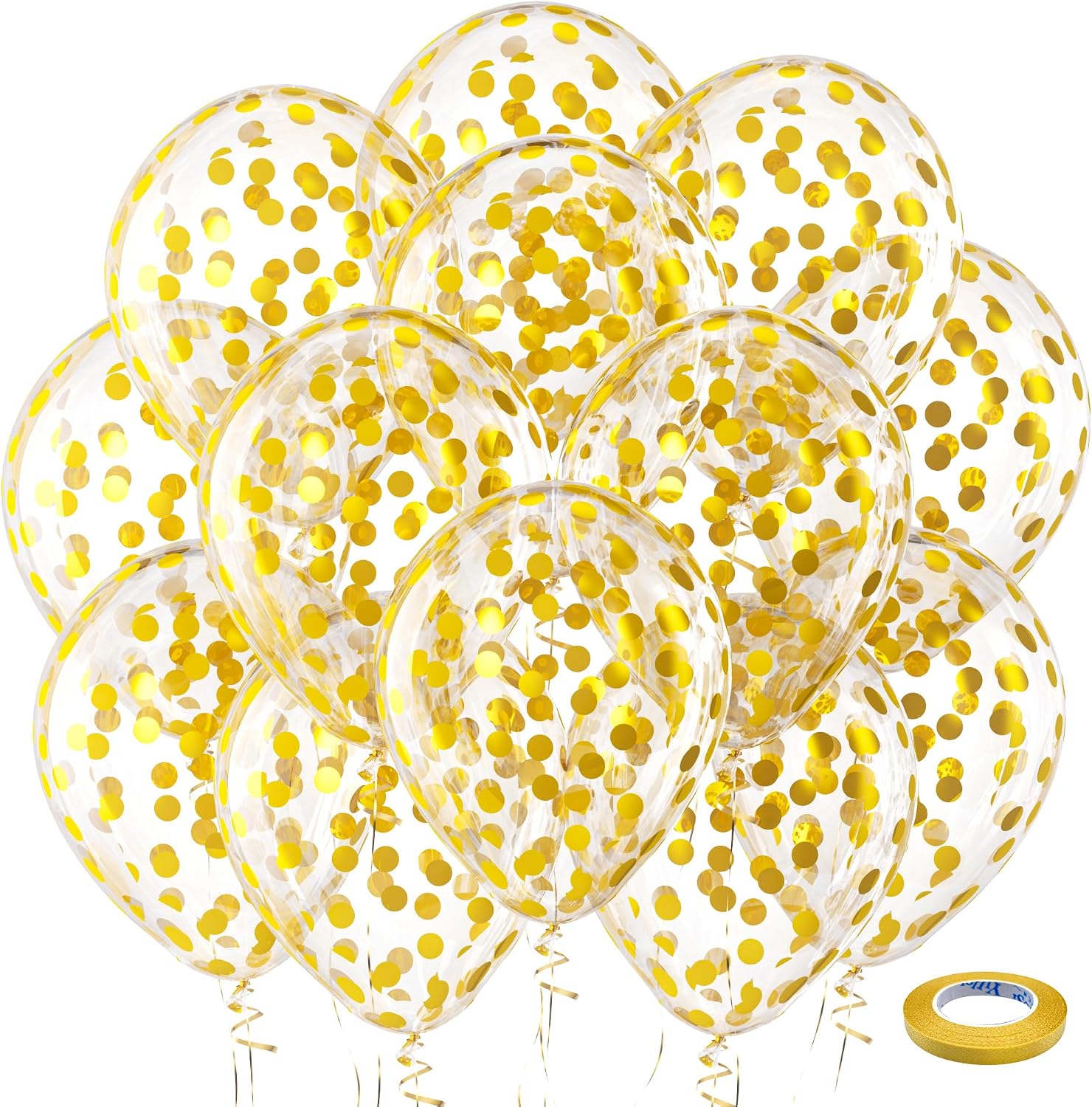 Bezente Assorted Latex Rainbow Balloons 100 Pack 12 inch - Image 184