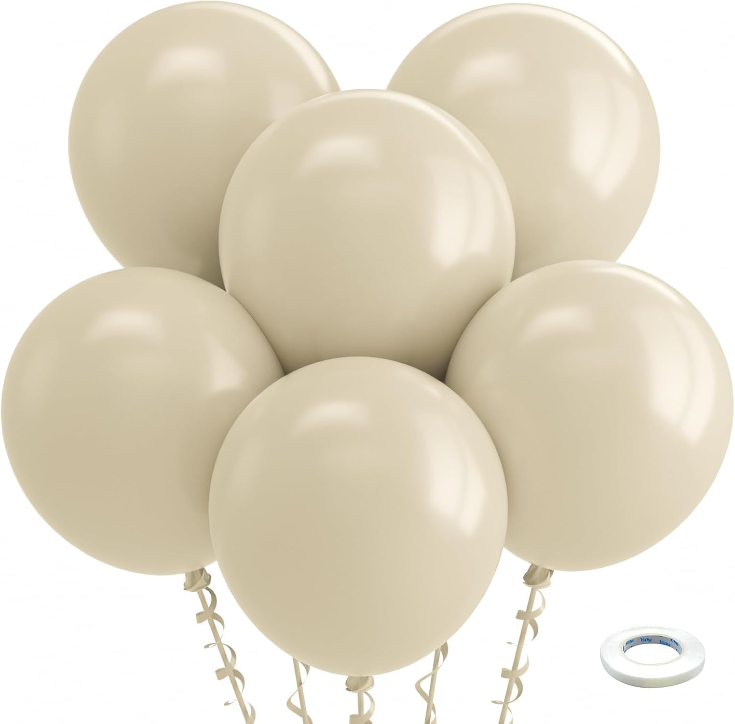 Bezente Assorted Latex Rainbow Balloons 100 Pack 12 inch - Image 157
