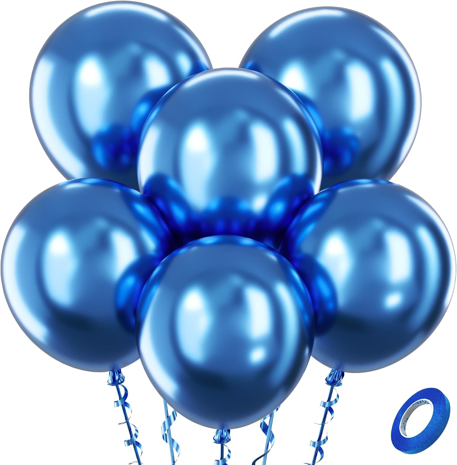 Bezente Assorted Latex Rainbow Balloons 100 Pack 12 inch - Image 116