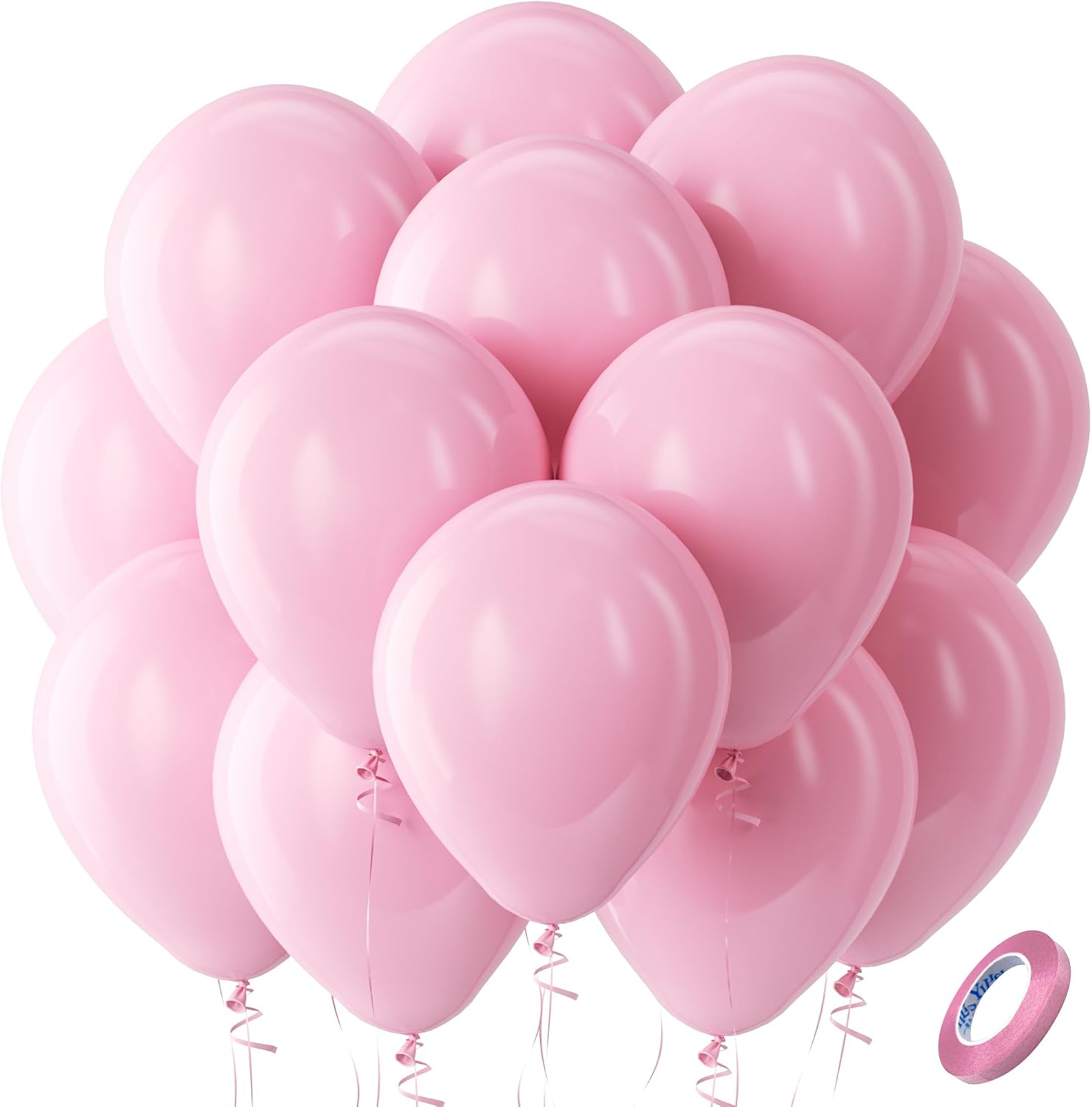 Bezente Assorted Latex Rainbow Balloons 100 Pack 12 inch - Image 121
