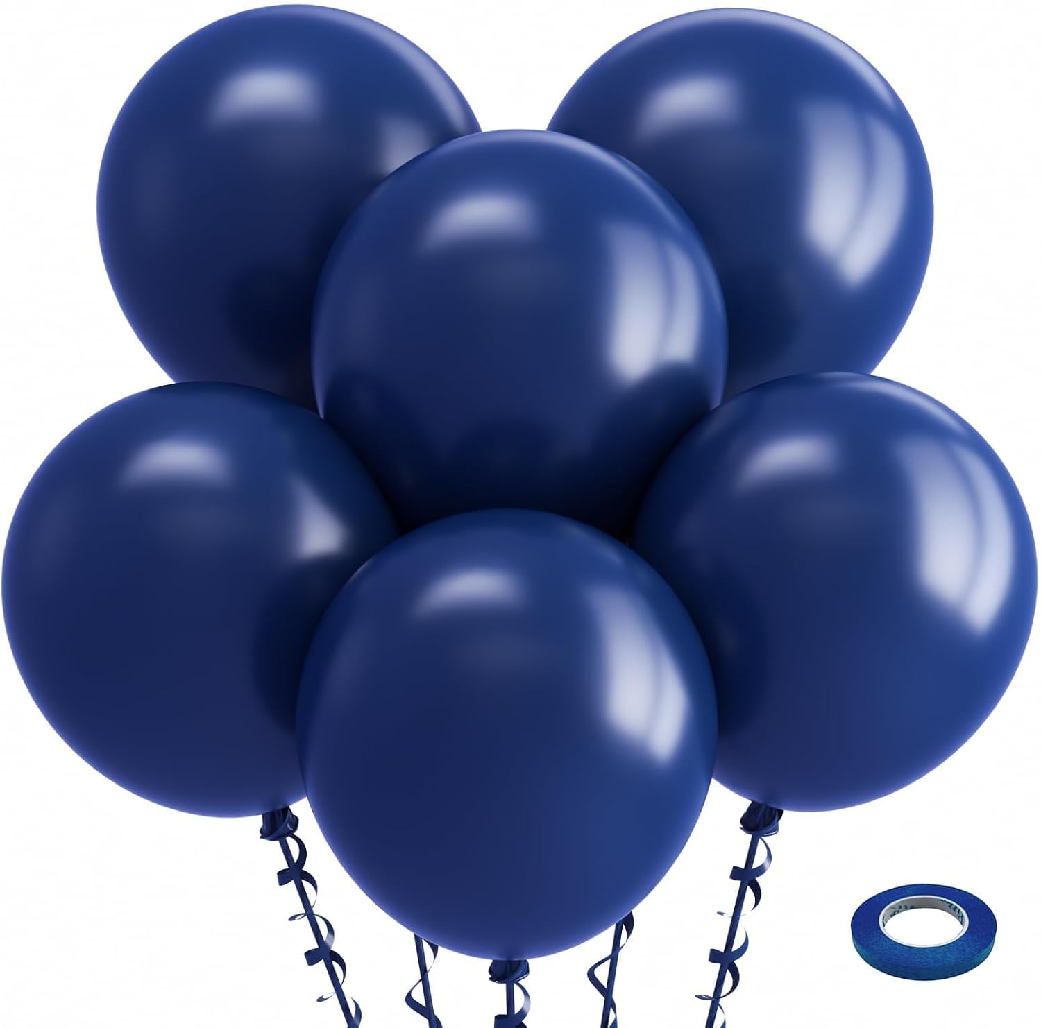 Bezente Assorted Latex Rainbow Balloons 100 Pack 12 inch - Image 46