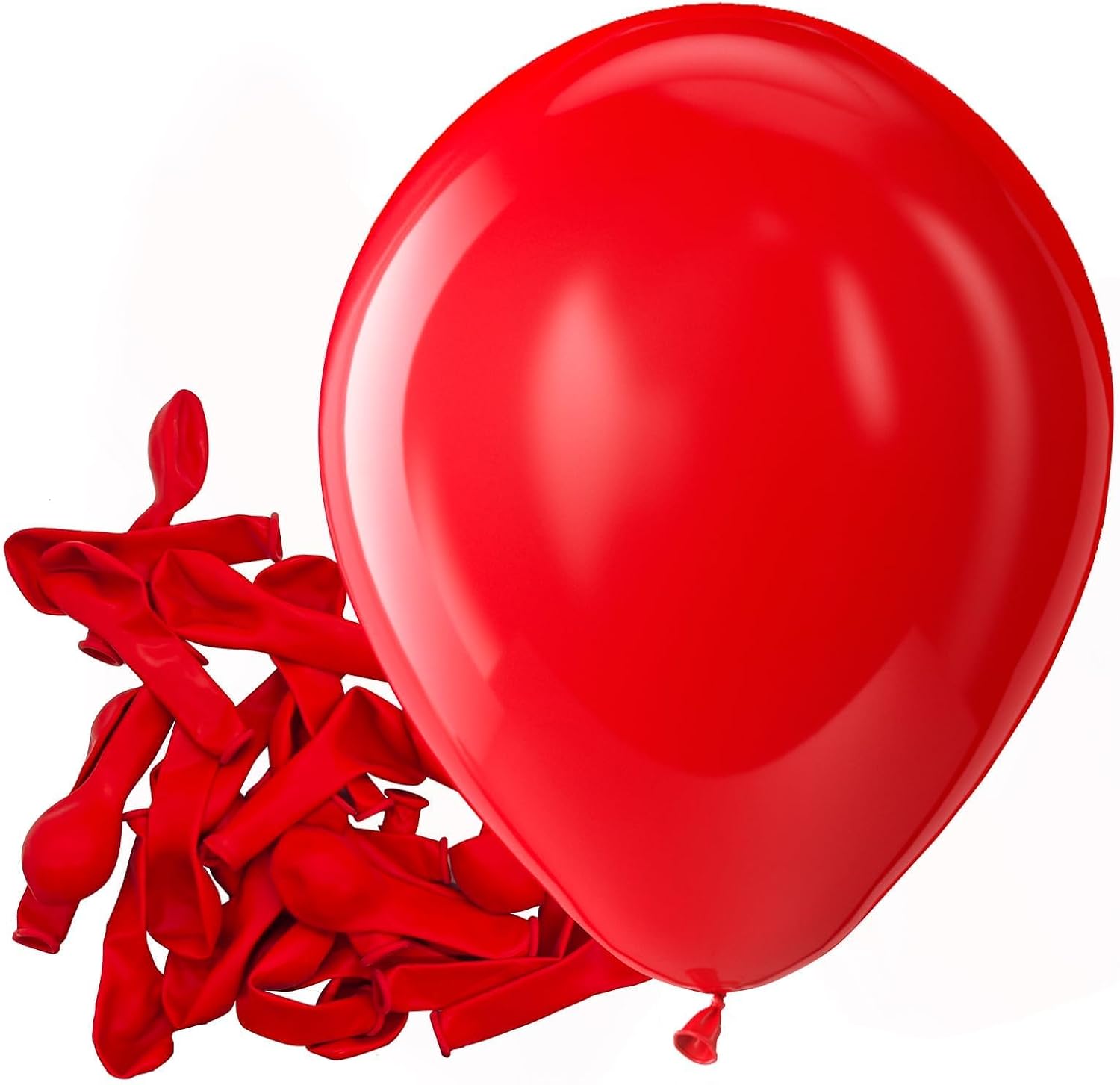 Bezente Assorted Latex Rainbow Balloons 100 Pack 12 inch - Image 217