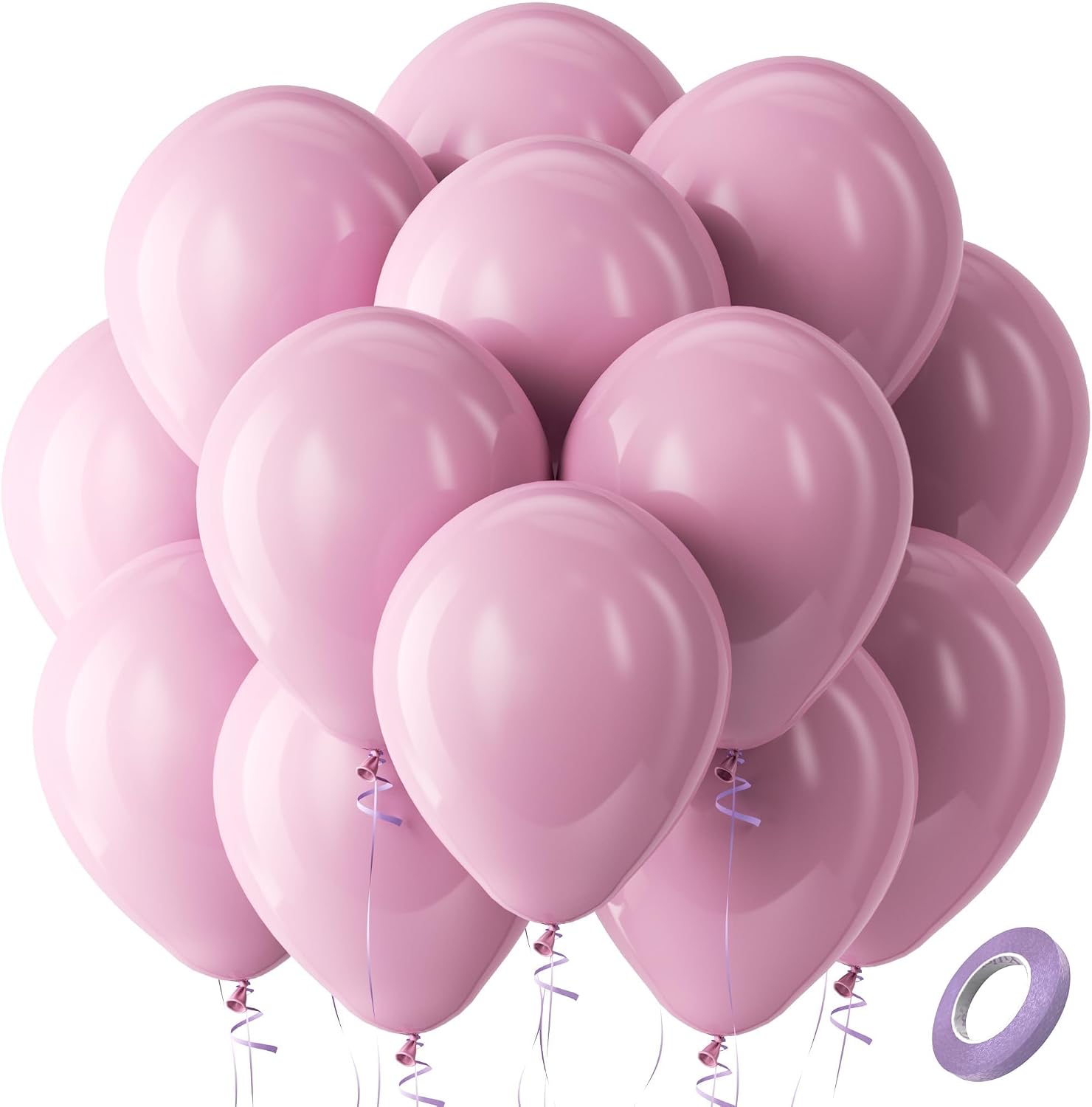 Bezente Assorted Latex Rainbow Balloons 100 Pack 12 inch - Image 80